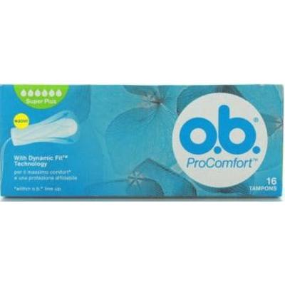OB Procomfort Super Plus - Tampony wewnętrzne 16 sztuk