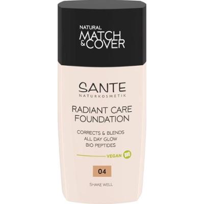 Sante Podkład Radiant Care Foundation, 04 Amber Rose (30 ml)