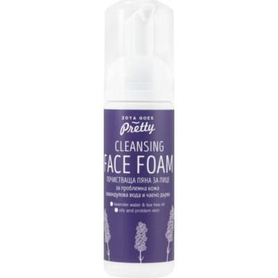 Zoya Goes Pretty Pianka oczyszczająca do twarzy Lawenda i drzewo herbaciane, 50 ml