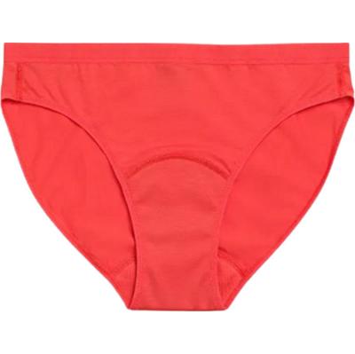 Imse Jasnoczerwone majtki bikini dla nastolatków o dużym przepływie, rozmiar M