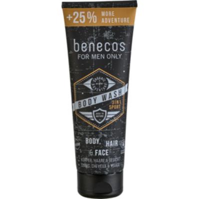 Benecos tylko dla mężczyzn Szampon pod prysznic Sport 3w1 250 ml