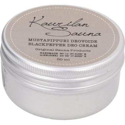 Kaurilan sauna Wegański krem dezodorujący Czarny Pieprz (50 ml)