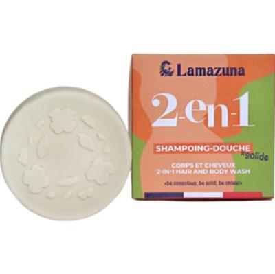 Lamazuna 2w1 Szampon i żel pod prysznic w kostce, 70 ml