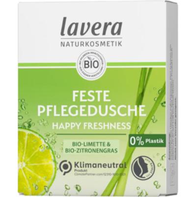 Lavera Happy Freshness Żel pod prysznic w kostce, 50 g
