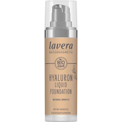 Lavera Podkład w płynie Hyaluron, 01 Ivory naturale (30ml)