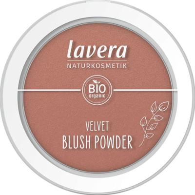 Lavera Velvet Blush w proszku, 03 Nude Terracotta (wegański) (5 g)