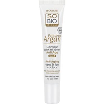 Natura Lea so bio étic Precious Argan - krem przeciwzmarszczkowy do okolic oczu i ust, 15 ml