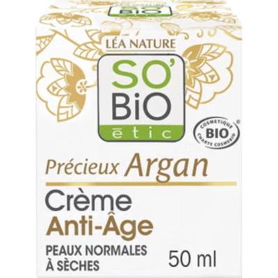 Natura Lea so bio étic Precious Argan - krem na dzień przeciwzmarszczkowy, 50 ml