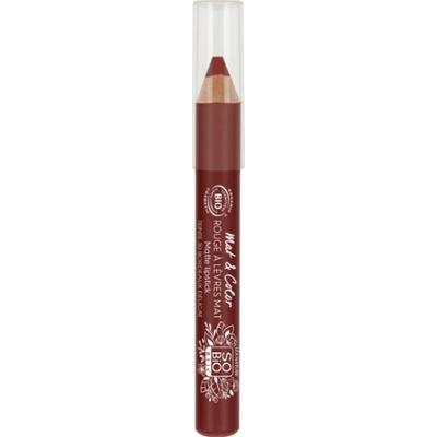 Natura Lea so bio étic Szminka matowa i kolorowa Jumbo 30 Bordeaux delikatne (2 g)