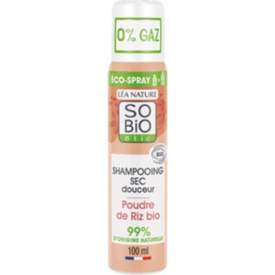 Natura Lea so bio étic Delikatny suchy szampon z organicznym proszkiem ryżowym, 100 ml