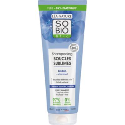 Natura Lea so bio étic Organiczny Szampon z siemieniem lnianym i witaminą F do włosów kręconych, 250 ml