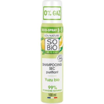Natura Lea so bio étic Oczyszczający suchy szampon z organicznym Yuzu, 100 ml