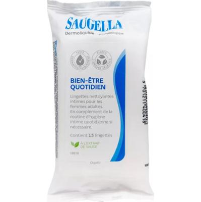 Salgella Dermoliquid Chusteczki do higieny intymnej x15