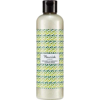 Nourish London Krem pod prysznic Bergamotka i Kardamon, 300 ml