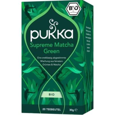 Pukka Supreme Matcha Green Organic Zielona Herbata, 20 Torebek Herbaty (30 G)