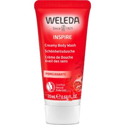 Weleda Inspire - Kremowy żel pod prysznic Granat, 20 ml
