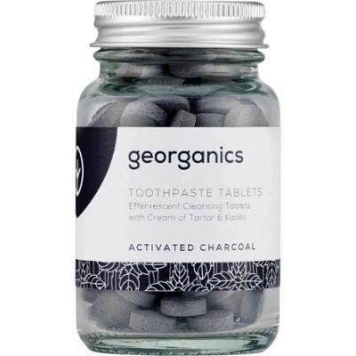 Georganics Tabletki do zębów z węglem aktywnym (120 tabletek)