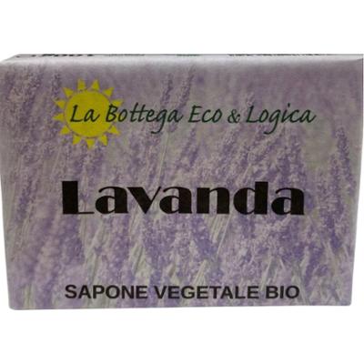 La bottega eco & logica Mydło roślinne organiczne Lawenda (100 g)