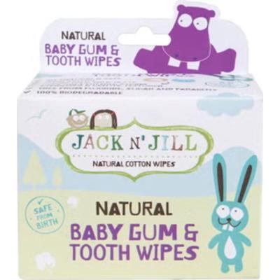Jack n jill Naturalne chusteczki do dziąseł i zębów