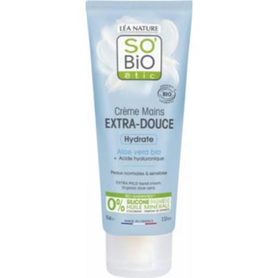 Léa Nature So Bio Étic Extra Delicate Krem do rąk z organicznym aloesem, 75 ml