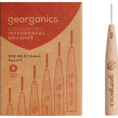 Georganics Szczoteczki międzyzębowe ISO 0 (6 sztuk)