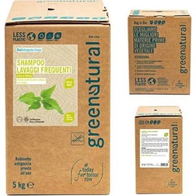 Greenatural Szampon do częstego mycia Len i Pokrzywa 5 kg