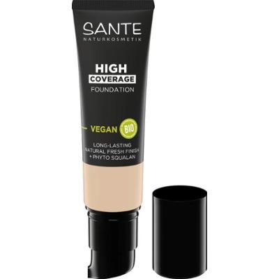 Sante Podkład o wysokim kryciu, 03 Neutral Beige (25 ml)
