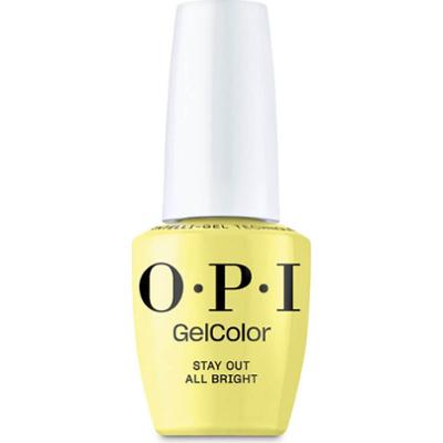Opi Lakier żelowy GelColor 15 ml - Odcień: Stay Out All Bright