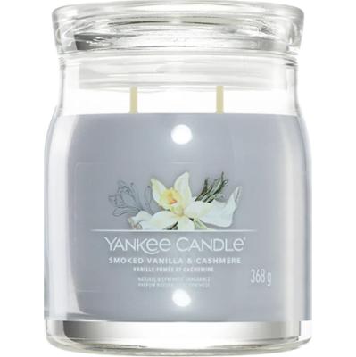 Świeca Yankee Candle wędzona wanilia i kaszmir Signature (wędzona wanilia i kaszmir) - 368,0 g