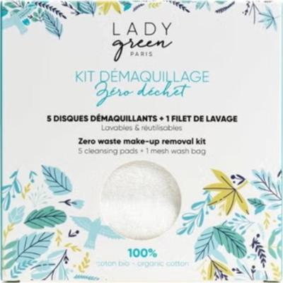 Lady green Zestaw do usuwania makijażu Zero Marnować