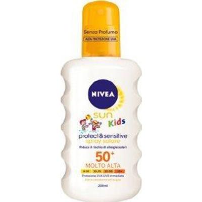 Nivea Spray ochronny dla dzieci Protect & Sensitive Spf 50+ 200 ml