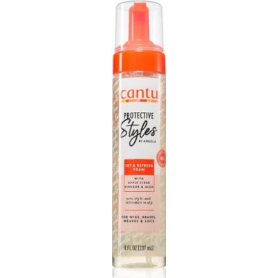CANTU Protective Styles By Angela Ses&Refresh odżywcza pianka ochronna 237 ml