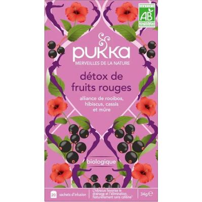 Pukka Detox Napar z Organicznych Czerwonych Owoców 20 saszetek