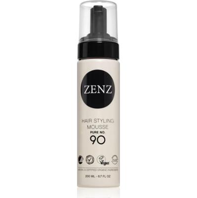 ZENZ Organic Pure No. 90 Pianka utrwalająca do ochrony włosów przed wysoką temperaturą 200 ml