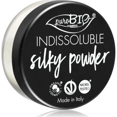 puroBIO Kosmetyki Indissouble puder matujący kolor 01 Translucent 8 g