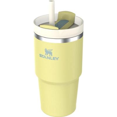 Stanley Quencher H2.O FlowState™ kubek termiczny ze stali nierdzewnej ze słomką Pomelo 590 ml