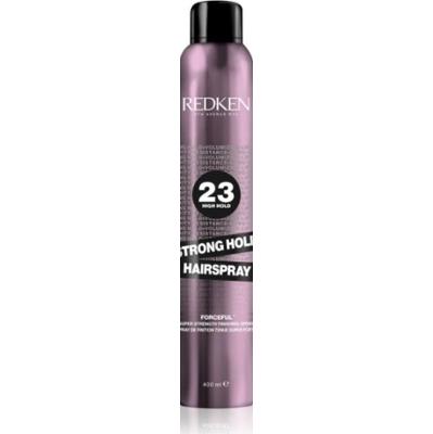 Redken Forceful 23 Super Strength Spray - Super odporny lakier do włosów - 400 ml
