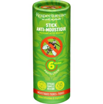 Respectue Mosquito Repellent Stick 6H Protection - Obszary zaatakowane i tropikalne - 40ml