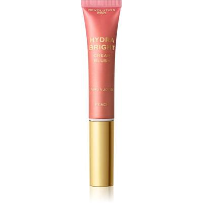 Makeup Revolution Revolution PRO Hydra Jasny krem Blush 12 ml Brzoskwinia