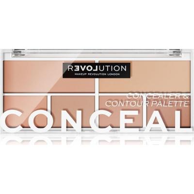 Revolution Relove Paleta korektorów Conceal Me Concealer Palette Fair 2,8 g