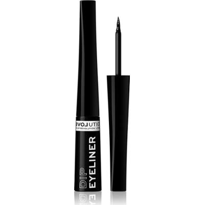 Revolution Relove Dip Precision Liquid Eyeliner w kolorze czarnym 5 ml