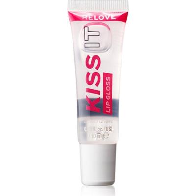 Revolution Relove Kiss Nawilżający błyszczyk do ust w kolorze Sorbet Clear 10 ml