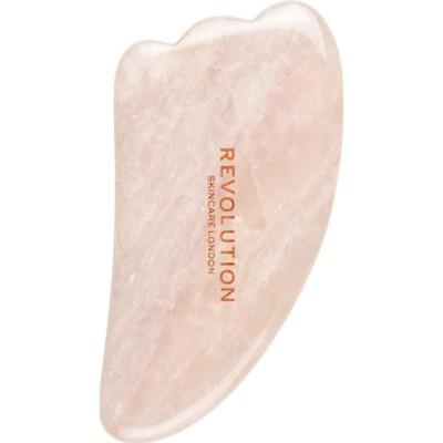 Revolution Skincare Gua Sha Narzędzia do masażu twarzy z różowego kwarcu