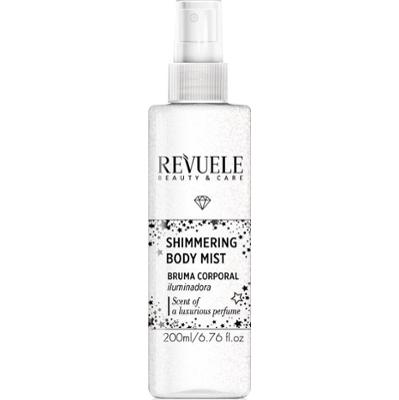 Revuele Rozświetlający spray do ciała kolor Silver 200 ml