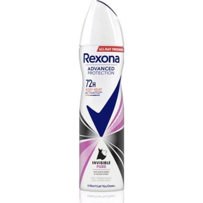 Rexona Antyperspirant Invisible Pure Advanced Protection przeciw białym i żółtym plamom 72 godziny 150 ml