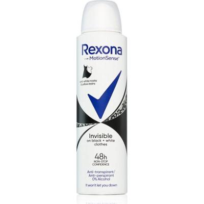 Rexona Antyperspirant Motionsense Invisible Black+White - Spray - 150ml