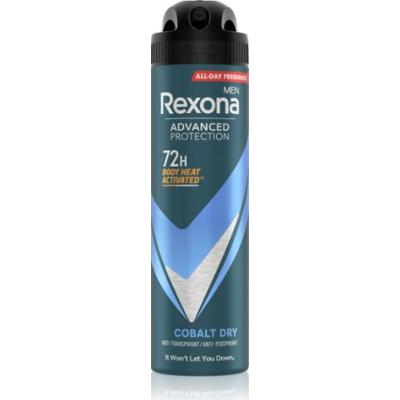 Rexona Zaawansowany antyperspirant w sprayu 72 godziny dla mężczyzn Cobalt Dry 150 ml