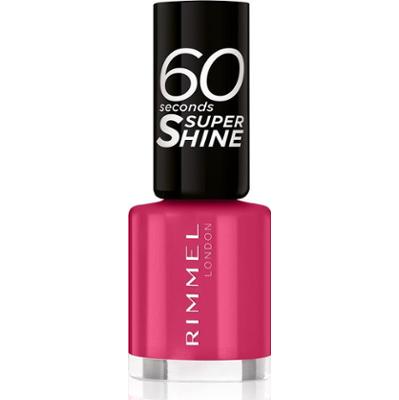 Rimmel 60 Seconds Super Shine - Lakier do paznokci 8 ml 323 Funtime Fuschia