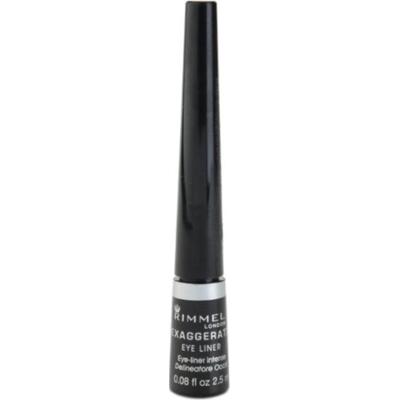 Rimmel Exaggerate Eye Liner - Płyn 2,5 ml 1 Czarny