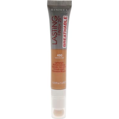 Rimmel London, Trwałe wykończenie, średnie krycie naturale, Korektor w kremie, 400, Medium Dark, 7ml
